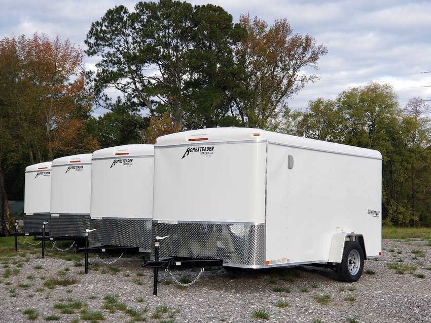 6x12 Enclosed Homesteader Trailer $152 per Month for saleIn Chatsworth, GA