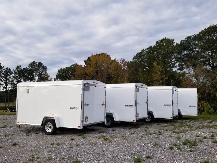 6x12 Enclosed Homesteader Trailer $152 per Month for saleIn Chatsworth, GA