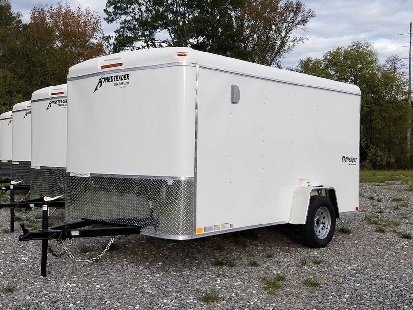 7x12 Enclosed Homesteader Trailer $155 per Month for saleIn Chatsworth, GA