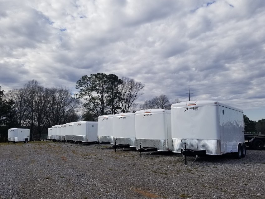 6x10 Enclosed Homesteader Trailer $91 per Month for saleIn Chatsworth, GA