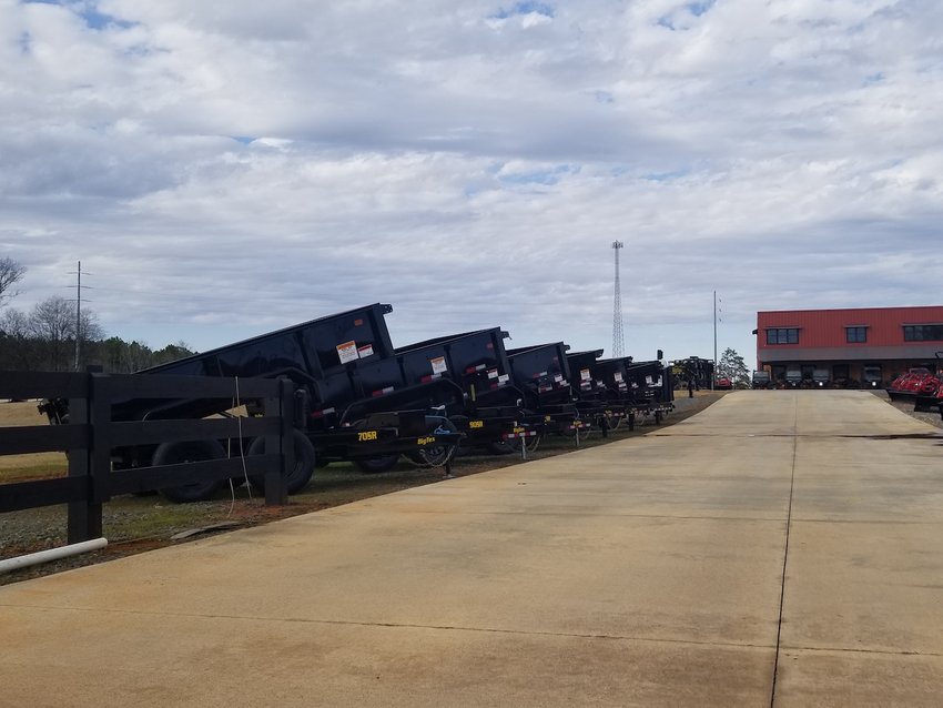 7x14 Big Tex Dump Trailer $373 per Mo. for sale�In Chatsworth, GA