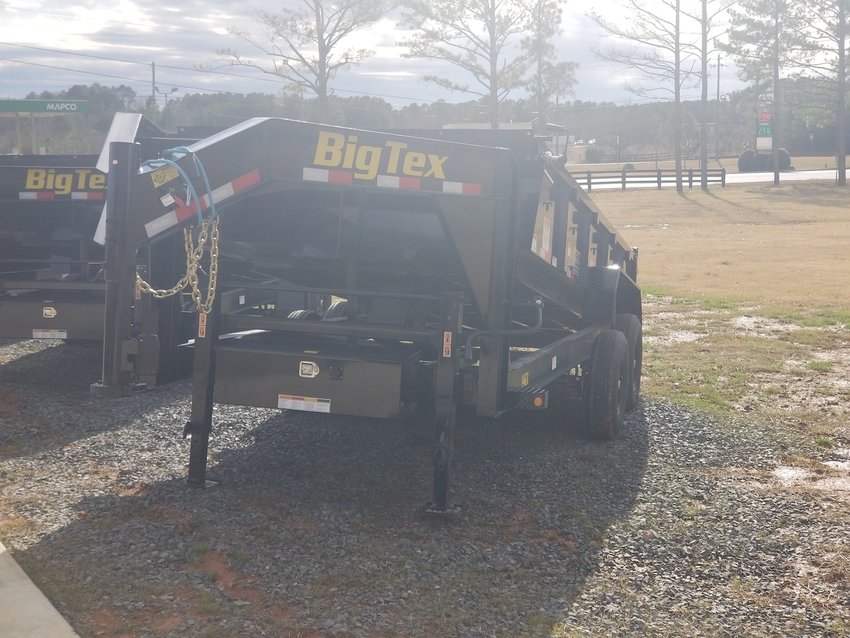 7x16 Big Tex Dump Trailer $389 per Mo. for saleIn Chatsworth, GA